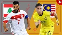 Nhận định bóng đá Lebanon vs Malaysia, 20h00 ngày 8/9: Cúp vàng đãi khách?